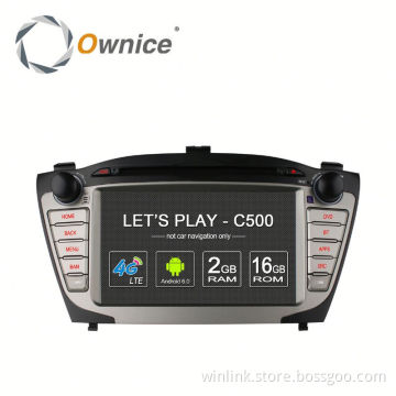 Ownice C500 2G Ram car dvd GPS NAVI player for Hyundai ix35 2009 Built in DVD 4G LTE support rear camera TPMS DAB DVR
